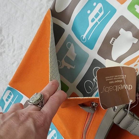 Dwell Unisex Transportation Diaper Bag - Picture 7 of 8